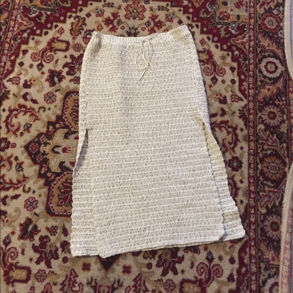 Crochet skirt